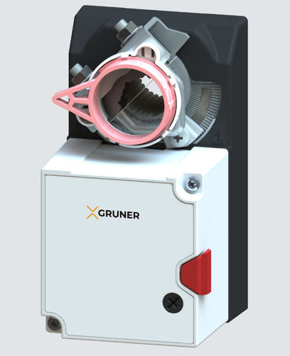Actuador de compuerta eléctrico - 227-024-10 - GRUNER - rotativo / IP54 / compacto