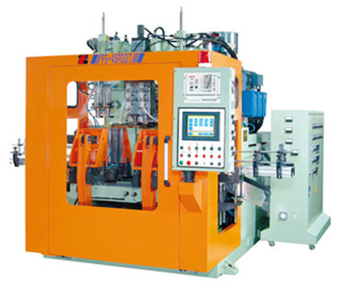 Máquina de soplado de coextrusión - FS-45PDDT - Full Shine Plastic Machinery Co., Ltd. - con dos estaciones