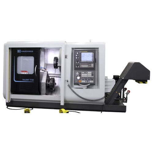 Centro de torneado CNC - TALENT TT series - Hardinge Bridgeport - 8 ejes / de 2 husillos / A2-6
