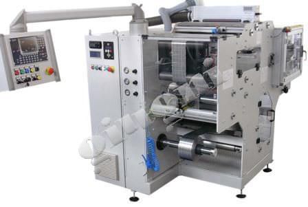 Prensa flexográfica de 4 colores - max. 300 x 700 mm, 100 m/min | OFFLINE FLEXO SA910/01 - Giugni S.r.l. - de film de plástico