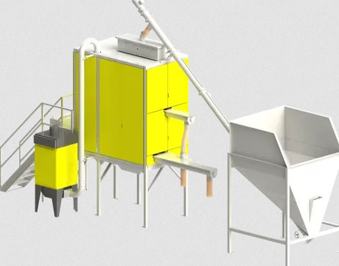 Separador de metales - KWS - HAMOS GmbH, Recycling- und Separationstechnik - de plásticos / electrostático / para la industria del reciclaje