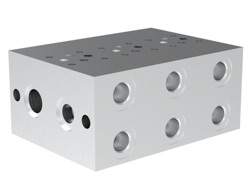 Placa de fijación modular - PD04 series - ARGO-HYTOS - aluminio / rectangular / hidráulica
