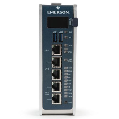 Controlador programable de automatización compacto - RX3i CPL410 - Emerson - modular / redundante