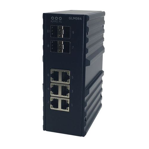 Conmutador Ethernet administrable - IC086GLM064 - Emerson - 10 puertos / Gigabit Ethernet / ProfiNet