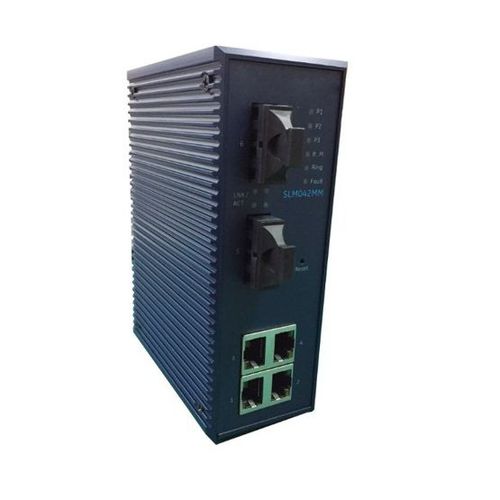 Conmutador Ethernet administrable - IC086SLM042MM - Emerson - 6 puertos / 10/100BaseT(X) / redundante