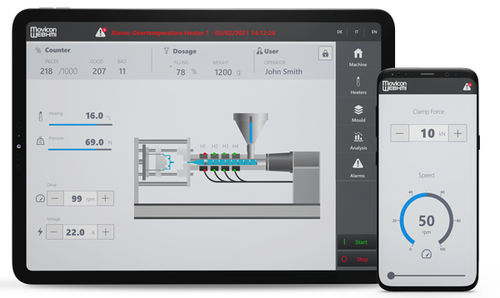 Software de gestión - Movicon WebHMI™ - Emerson - de visualización / de mando / HMI