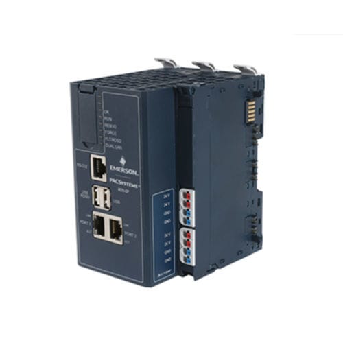 Controlador programable de automatización compacto - PACSystems RSTi-EP CPE205 - Emerson - entradas analógicas / entradas digitales / salidas analógicas
