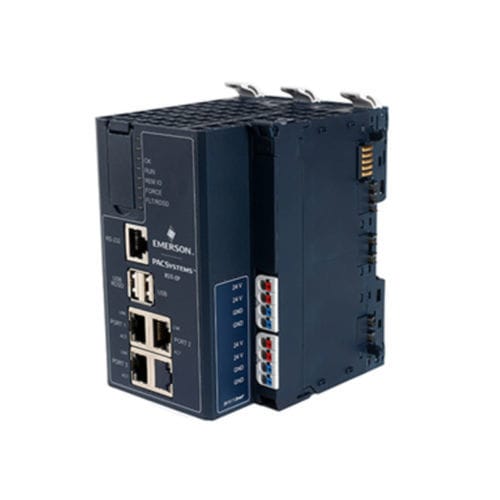 Controlador programable de automatización compacto - PACSystems RSTi-EP CPE215 - Emerson - entradas analógicas / entradas digitales / salidas analógicas