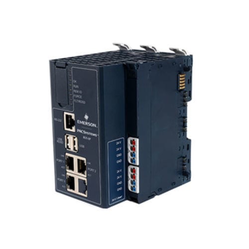 Controlador programable de automatización compacto - PACSystems RSTi-EP CPE210 - Emerson - entradas analógicas / entradas digitales / salidas analógicas