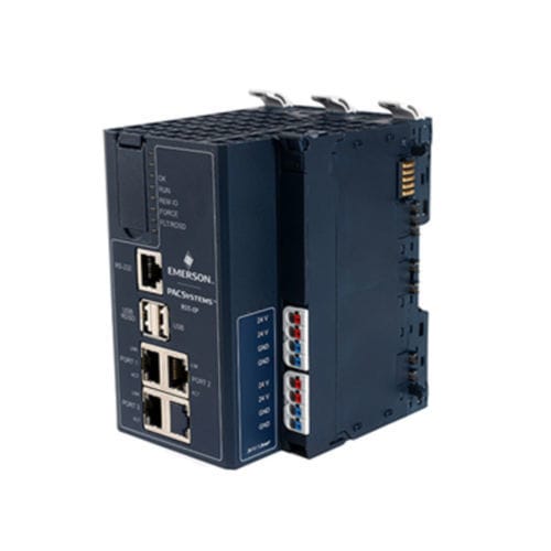 Controlador programable de automatización compacto - PACSystems RSTi-EP CPE220 - Emerson - entradas analógicas / entradas digitales / salidas analógicas