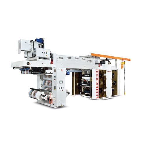 Prensa flexográfica de 8 colores - HM-1206CIEV-F - Hemingstone Machinery - de 6 colores / de film de plástico