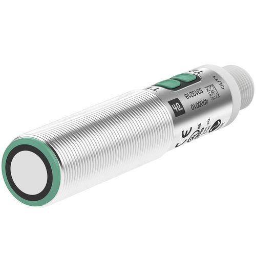 Sensor de ultrasonidos de reflexión directa - UC18GS - Pepperl+Fuchs SE - de acero inoxidable / con interfaz IO-Link