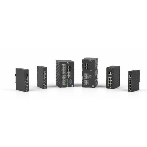 Módulo conmutador Ethernet no administrable - ICRL series - Pepperl+Fuchs SE - 8 puertos / 5 puertos / para montaje sobre riel DIN