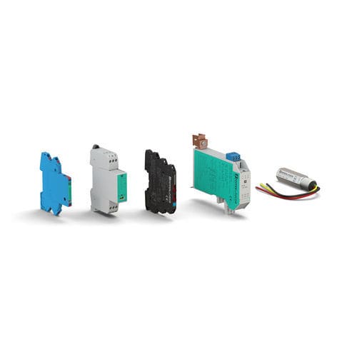 Protector de sobretensión para alimentación eléctrica - Pepperl+Fuchs SE - contra sobretensión / para bus / en riel DIN