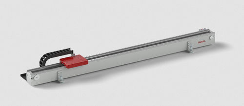 Eje lineal de piñón y cremallera - CoboMover CMF - Güdel - con motor lineal / de precisión / de aluminio