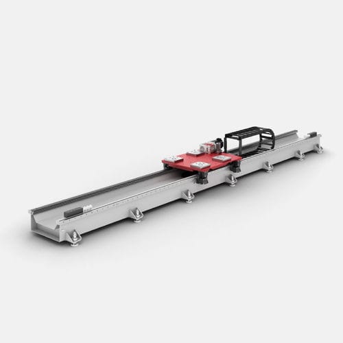 Eje lineal de piñón y cremallera - TMF series - Güdel - con motor lineal / de precisión / para robots