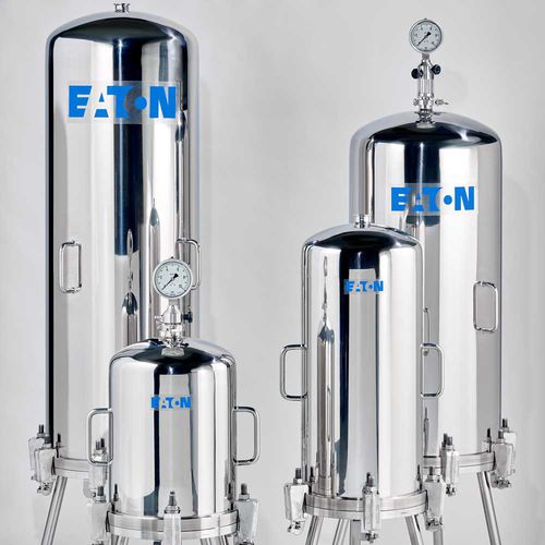 Caja cilíndrica - BECO INTEGRA DISC MA - Eaton Hydraulics - de acero inoxidable / para productos químicos / ATEX