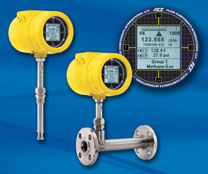 Caudalímetro térmico - ST series - FCI Fluid Components International - másico / para gas / de inserción