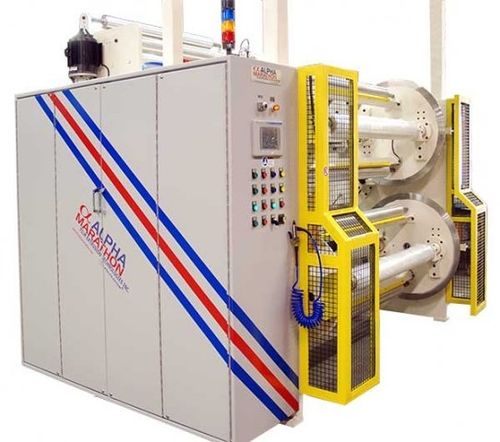 Enrolladora de film - Alpha Marathon Technologies Group, Inc. - para línea de extrusión