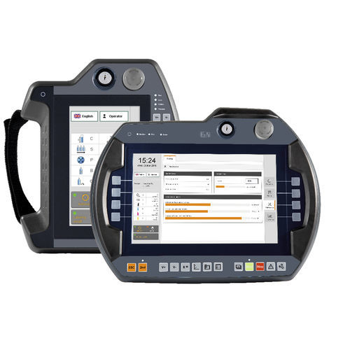 HMI con pantalla táctil resistiva - 7100 series - B&R Industrie-Elektronik - con teclado / de mano / móvil