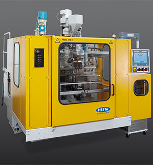 Extrusora sopladora - HMD310/E, HMD360/E - Hesta Blasformtechnik GmbH & Co. KG - con dos estaciones
