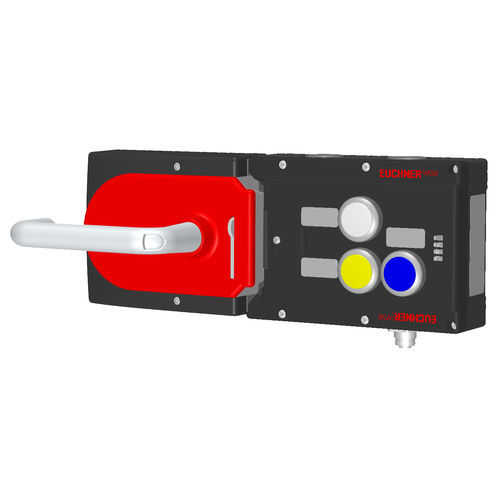 Cerradura con pestillo - MGB-L0H-APA-L-110551 - EUCHNER GmbH + Co. KG - de asa / electromecánica / para puerta