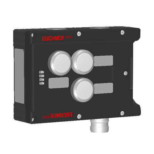 Cerradura con botones - MGB-L1-ARA-AD4A1-S1-R-110872 - EUCHNER GmbH + Co. KG - electromecánica / para puerta / de zinc