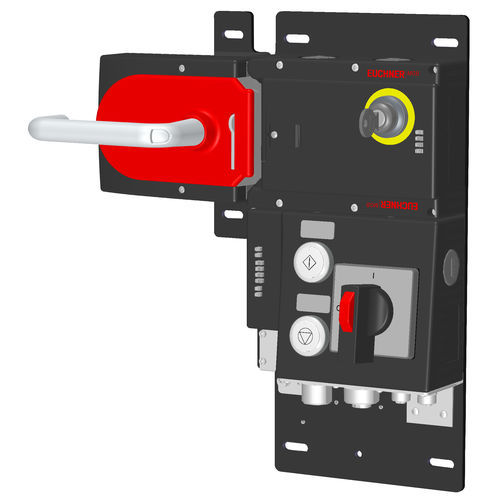 Cerradura con botones - MGB-L0HB-PNA-L-113233 - EUCHNER GmbH + Co. KG - electromecánica / para puerta / de zinc