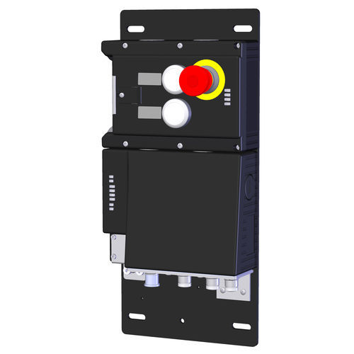 Cerradura con botones - MGB-L0B-EIA-L-136557 - EUCHNER GmbH + Co. KG - electromecánica / para portón / de zinc