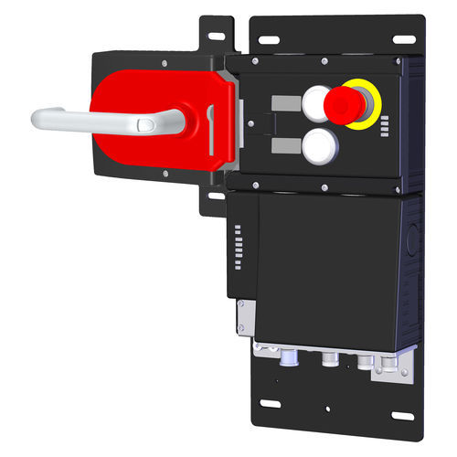 Cerradura con botones - MGB-L0HB-EIA-L-158250 - EUCHNER GmbH + Co. KG - electromecánica / para puerta / de zinc