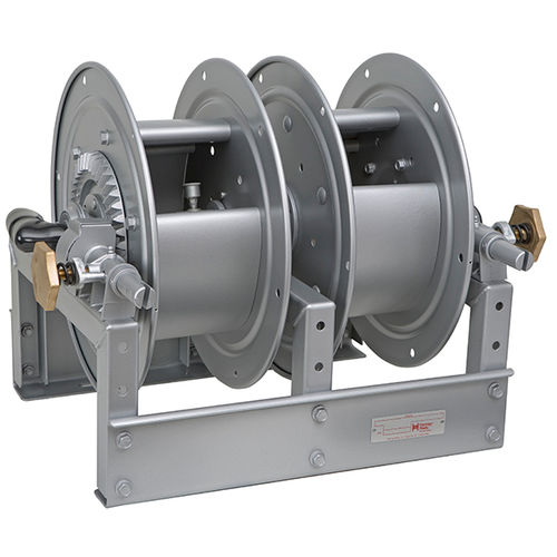 Enrollador de cable de toma de tierra - TWCR series - HANNAY REELS - manual / para puesto de soldadura / fijo