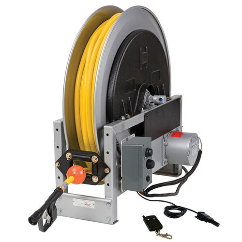 Enrollador de tubo - RM series - HANNAY REELS - retráctil / motorizado / para agua