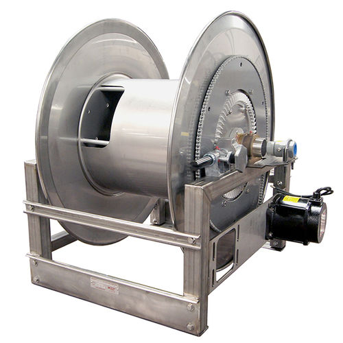 Enrollador para productos químicos - CHC Series - HANNAY REELS - de tubo / manual / motorizado
