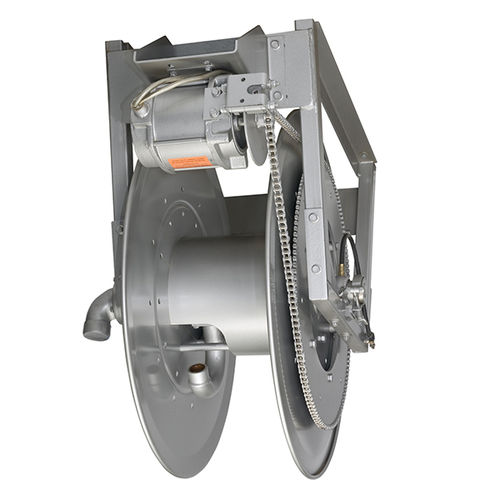 Enrollador de tubo - IV Series - HANNAY REELS - motorizado / para carburante / fijo