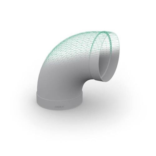 Racor neumático - HoKa GmbH - de encaje / soldable / codo de 90º