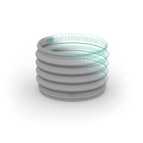 Conexión de tubo redondo - HoKa GmbH - de PVC