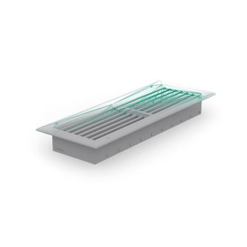 Rejilla de ventilación de plástico - HoKa GmbH - rectangular