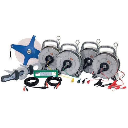 Kit de prueba de puesta a tierra - ETK series  - MEGGER - de impedancia / manual / para suelo