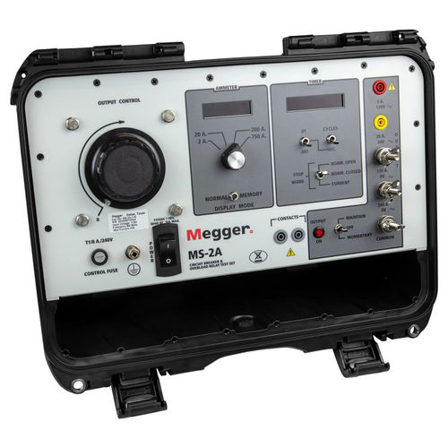 Aparato de pruebas de corriente - MS-2A - MEGGER - de funcionamiento / manual / de disyuntores