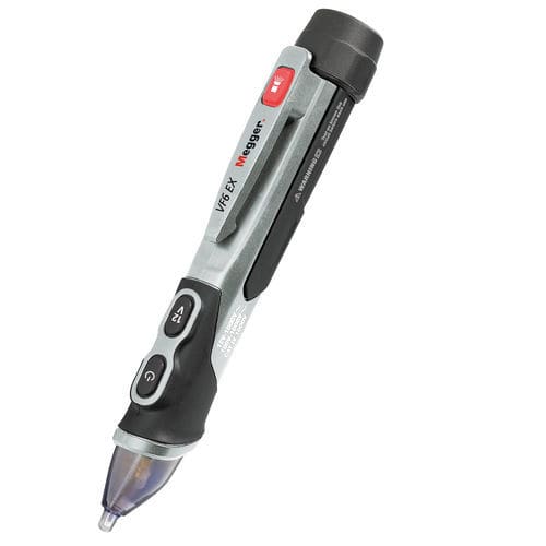 Detector de tensión alterna - VF6 - MEGGER - LED / acústico / para zona peligrosa