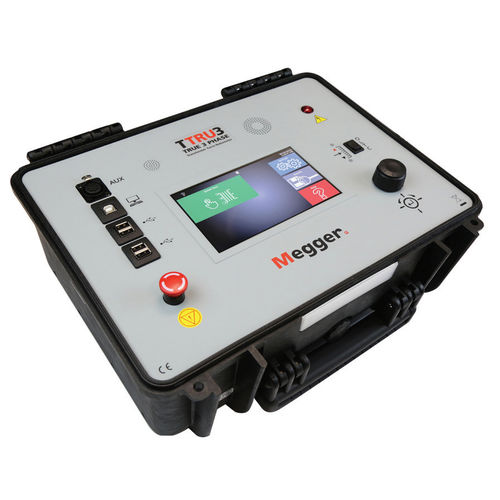 Logómetro digital - TTRU3 - MEGGER - para transformador
