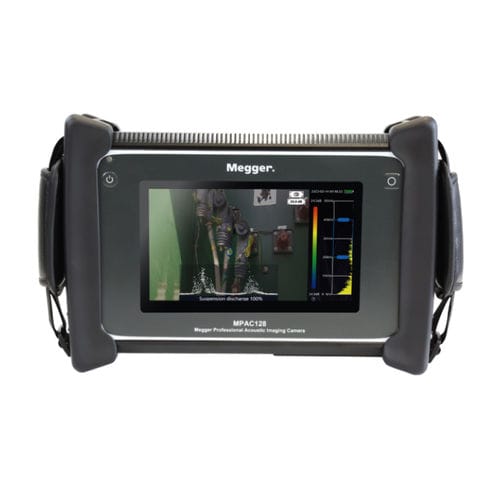 Generador de imágenes con red de micrófonos - MPAC128 Series - MEGGER - acústico / industrial / de detección