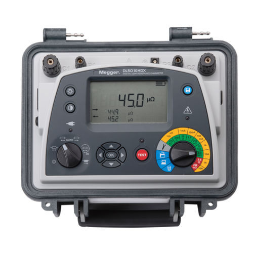 Óhmetro digital - DLRO10HD Series - MEGGER - de sobremesa / de baja resistencia / reforzado
