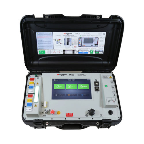 Aparato de pruebas de transformadores - TAU3 - MEGGER - de seguridad eléctrica / manual / mecánico
