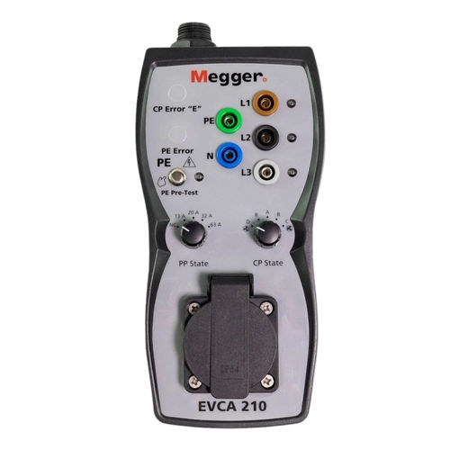 Adaptador eléctrico para estación de recarga eléctrica - EVCA210 - MEGGER - macho / hembra / monofásico / trifásico