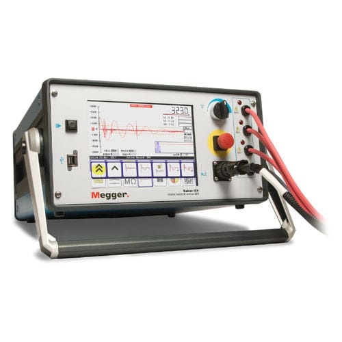 Comprobador de impedancia - Baker DX - MEGGER - de aislamiento / de capacidad / de fase