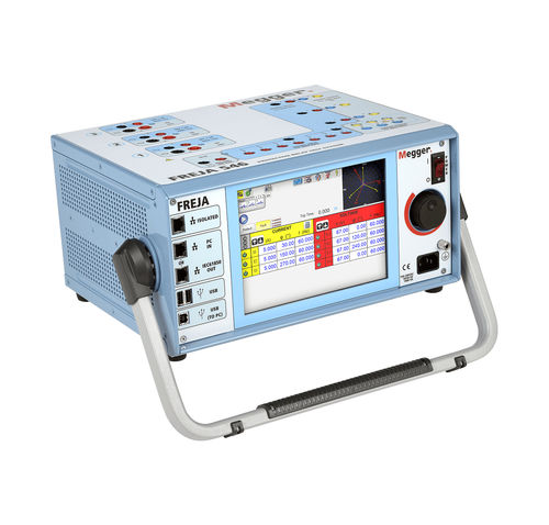 Sistema de prueba para relé - FREJA546 - MEGGER - eléctrico / para máquinas e instalaciones eléctricas / portátil