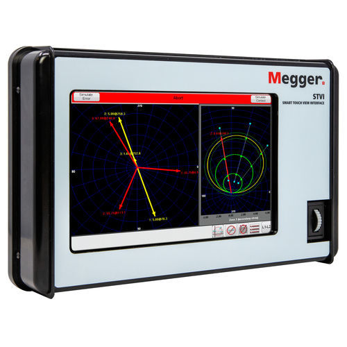 Terminal de control de mano - STVI-10 - MEGGER - con pantalla táctil / TFT LCD / USB