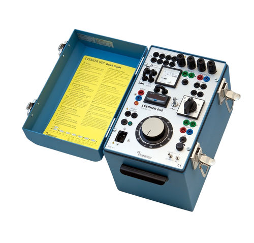 Sistema de prueba eléctrico - SVERKER 650 - MEGGER - de red eléctrica / para relé monofásico / para relé trifásico