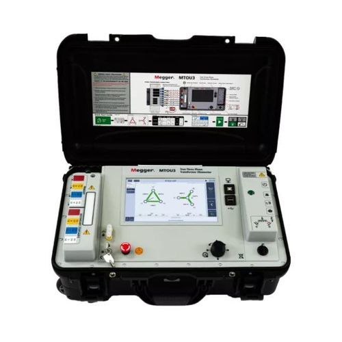 Millióhmetro digital - MTOU3 - MEGGER - portátil / de transformadores / de baja resistencia
